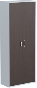Шкаф с глухими дверьми СТ-1.9 Венге Магия/Металлик 770*365*1975
