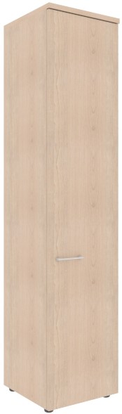 Шкаф колонка с глухой дверью и топом XHC 42.1 Бук Тиара 432х432х1955 XTEN