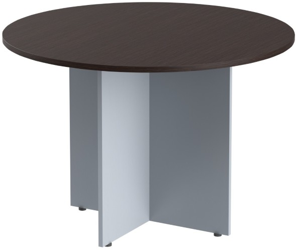 Стол переговорный ПРГ-1 Беларусь Венге/Металлик D-1100*755