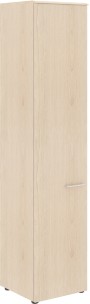 Шкаф колонка с глухой дверью и топом WHC 42.1 Бук Тиара 432х432х1949 WAVE