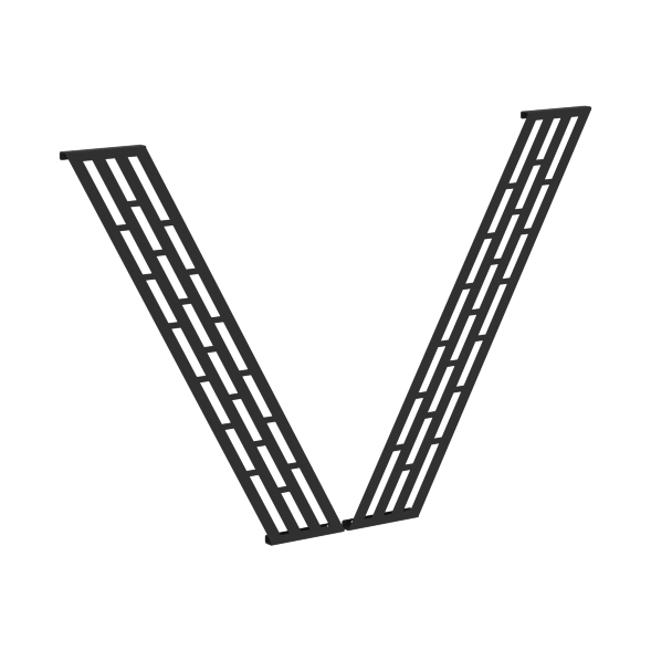 Элемент металлический (2шт) Накладка фронтальной панели XQPOF-2 131х22,5х846 XTEN-QP в Асбесте 