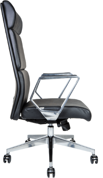 Кресло руководителя NORDEN ЛОНДОН ЛЮКС чёрная экокожа