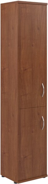 Шкаф колонка с глухой средней и малой дверьми СУ-1.3(L) Орех Французcкий 406*365*1975
