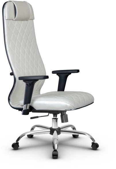 Кресло офисное Metta L  NewLeather (хром ов. сеч.) 